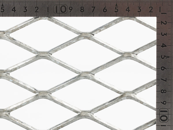 TrussForte ORNAMESH, Expanded mesh, architectural Steel Mesh sheets. Aluminium, bronze, copper mesh