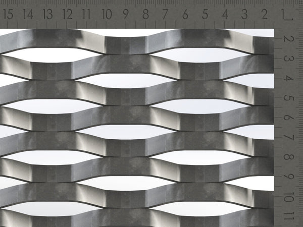 expanded mesh, architectural mesh, expanded metal mesh Melbourne, TrussForte balustrading mesh
