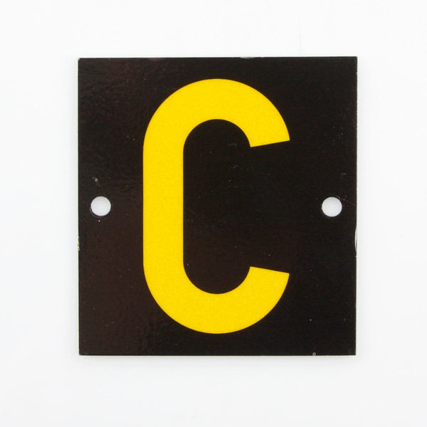 Reflective Identification Character - C