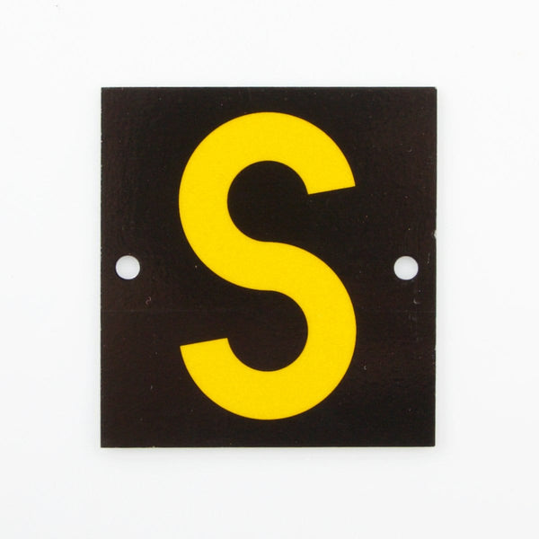 Reflective Identification Character - S