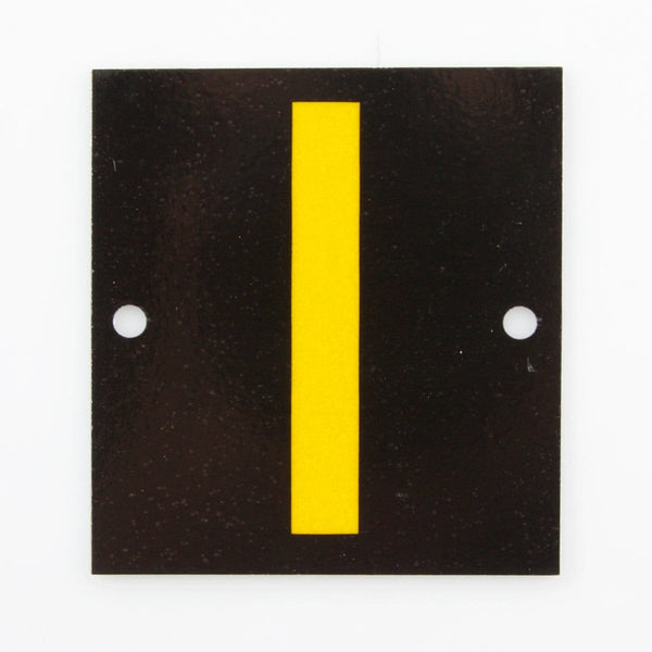 Reflective Identification Number - Black 1